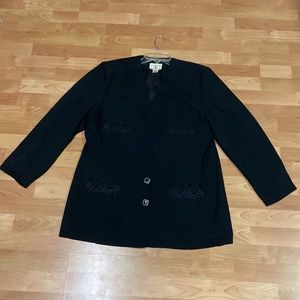 LES Importations Jeremy D. Black Blazer/Jacket